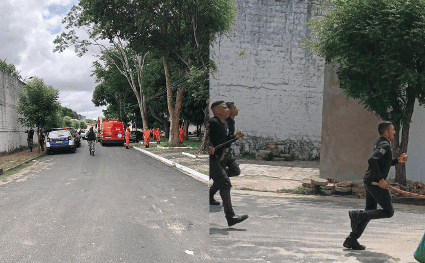 Polícia é acionada para conter rebelião no Cem