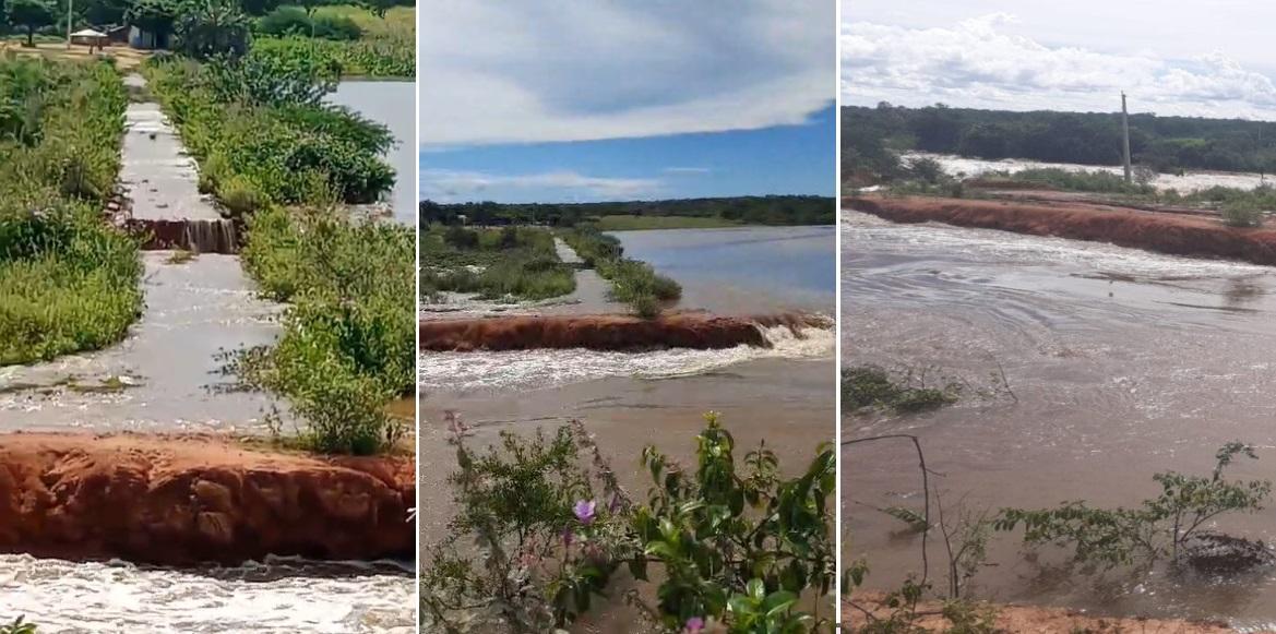 A barragem fica na localidade Ingazeira, zona rural de Massapê do Piauí