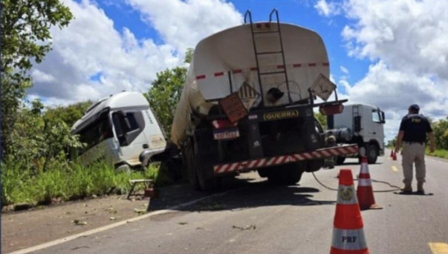 O trecho da BR-343 entre Campo Maior e Cocal de Telha ficou parcialmente interditado