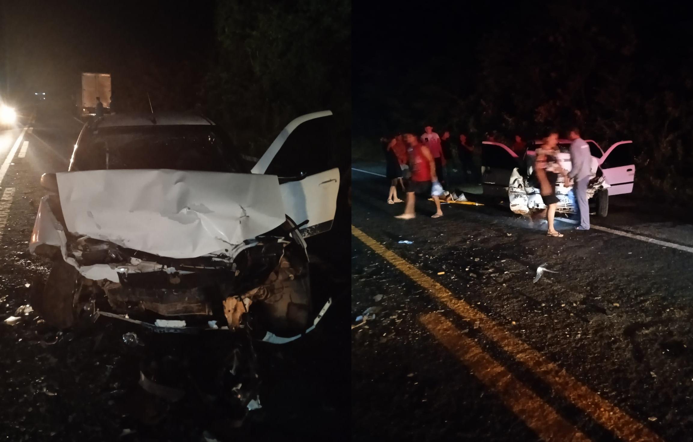 O acidente ocorreu porque um dos condutores realizou ultrapassagem indevida
