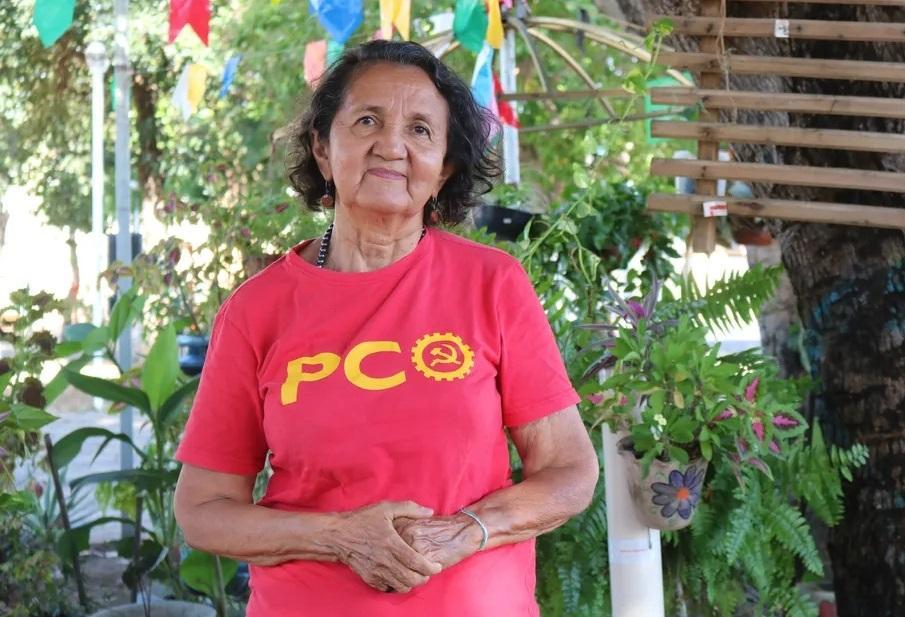 Lourdes Melo foi candidata pelo Partido da Causa Operária (PCO)