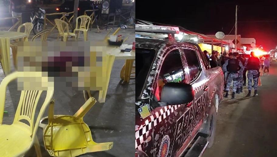A vítima foi assassinada no seu próprio estabelecimento