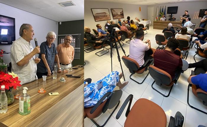 Silvio Mendes em reunião com lojistas de Teresina
