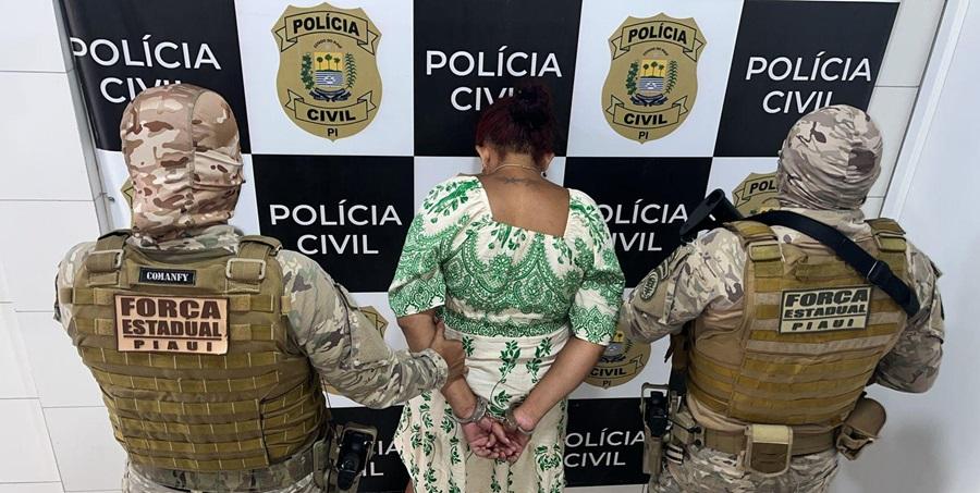 A acusada cometeu roubos em residências no bairro Ilhotas