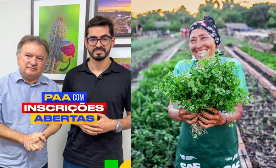 O PAA consiste na compra de alimentos da agricultura familiar para que sejam distribuídos gratuitamente para quem precisa