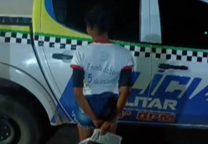 A mãe foi presa ao ser denunciada por abandono de incapaz