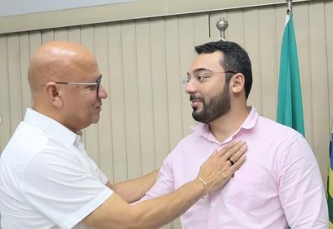 Franzé Silva esteve reunido com Francisco Emanuel em Parnaíba
