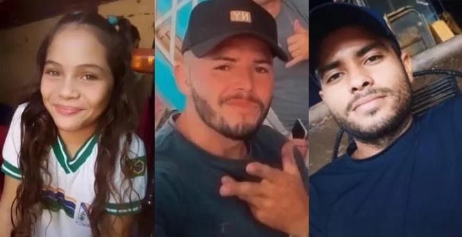 Emilly Vitória, Felipe José e Cremilson