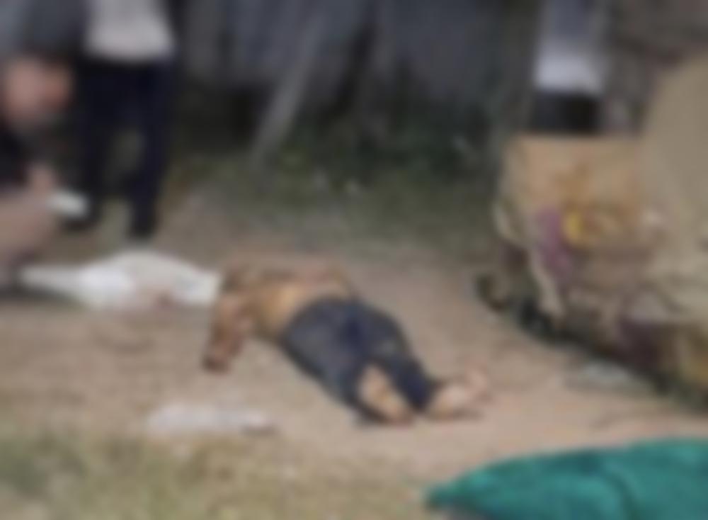 O pescador morreu no local do crime