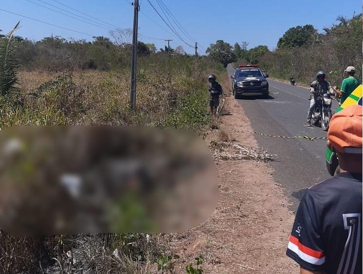 Corpo de homem é encontrado carbonizado e com mãos amarradas