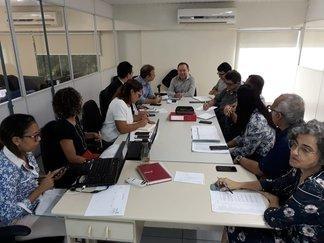 Reunião com gestores e técnicos do DER e Idepi
