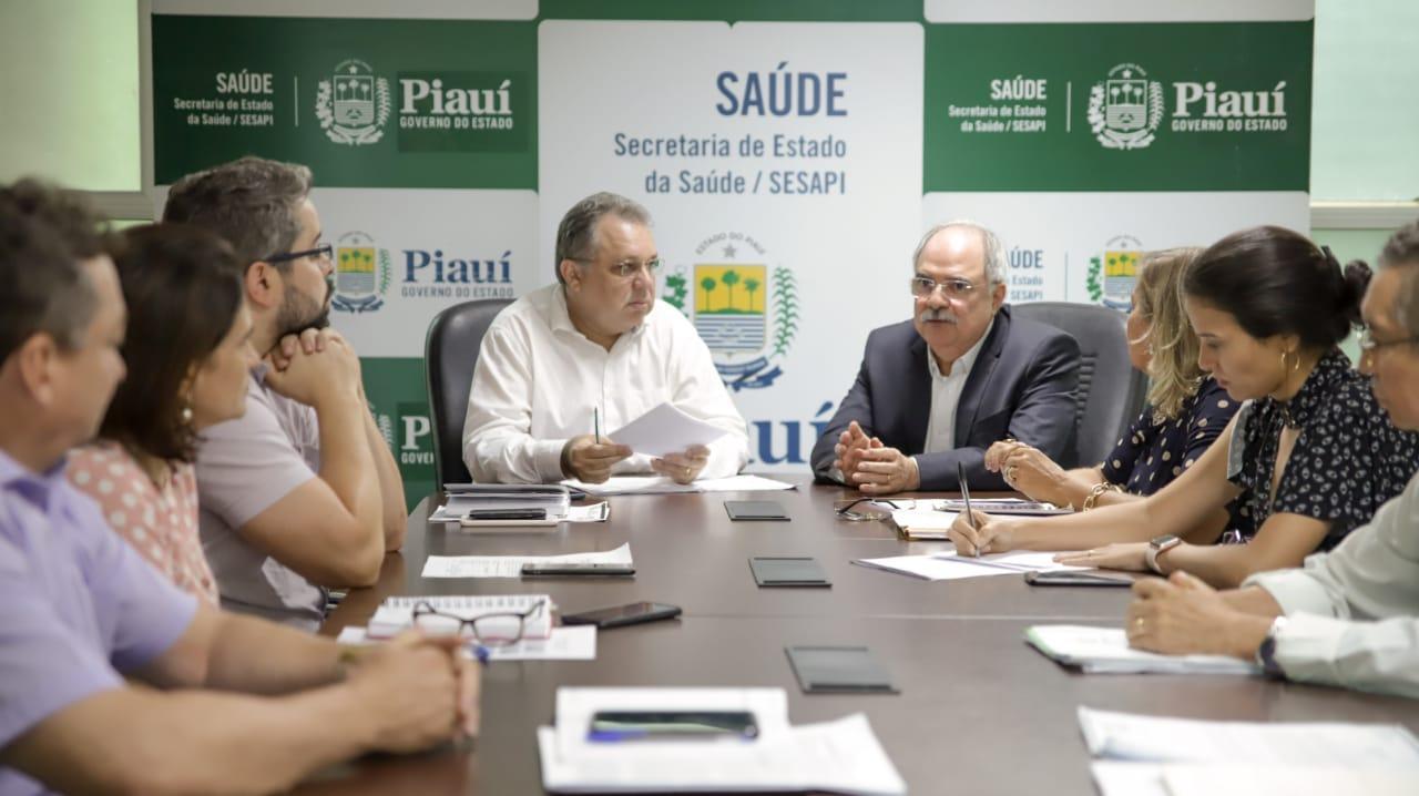 Reunião na Sesapi