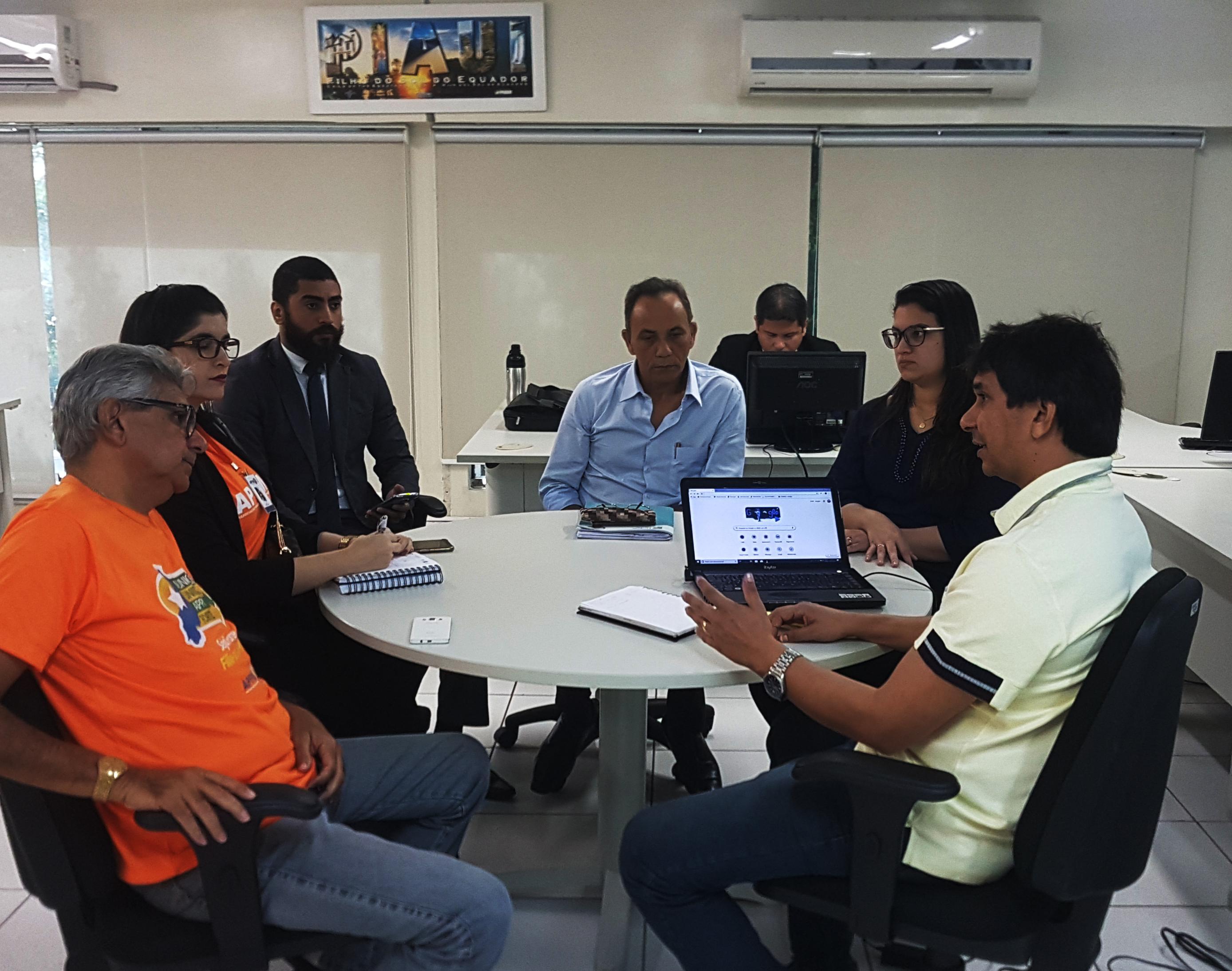 Reunião com gestores