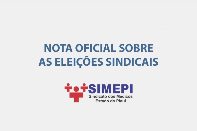 Nota Oficial