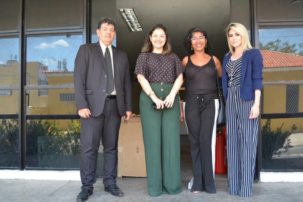 Visita de gestores municipais a  espaço físico