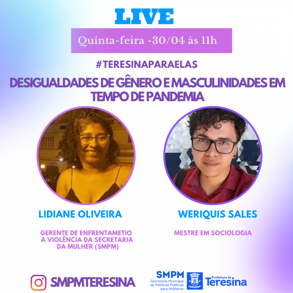 #teresinaparaelas Live