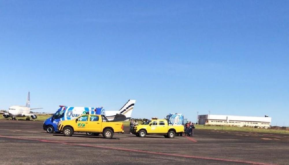 Socorro ao piloto que passou mal no voo, mas já chegou morto no aeroporto