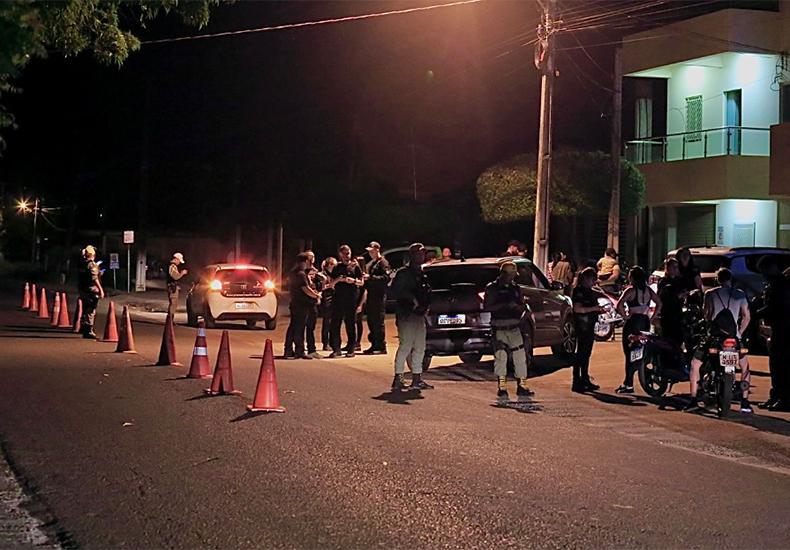 Blitz feita pela "operação Picos"