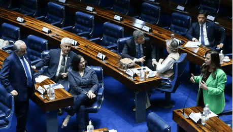 Brasília (DF) - Senadora Professora Dorinha Seabra fala sobre projeto no plenário do Senado