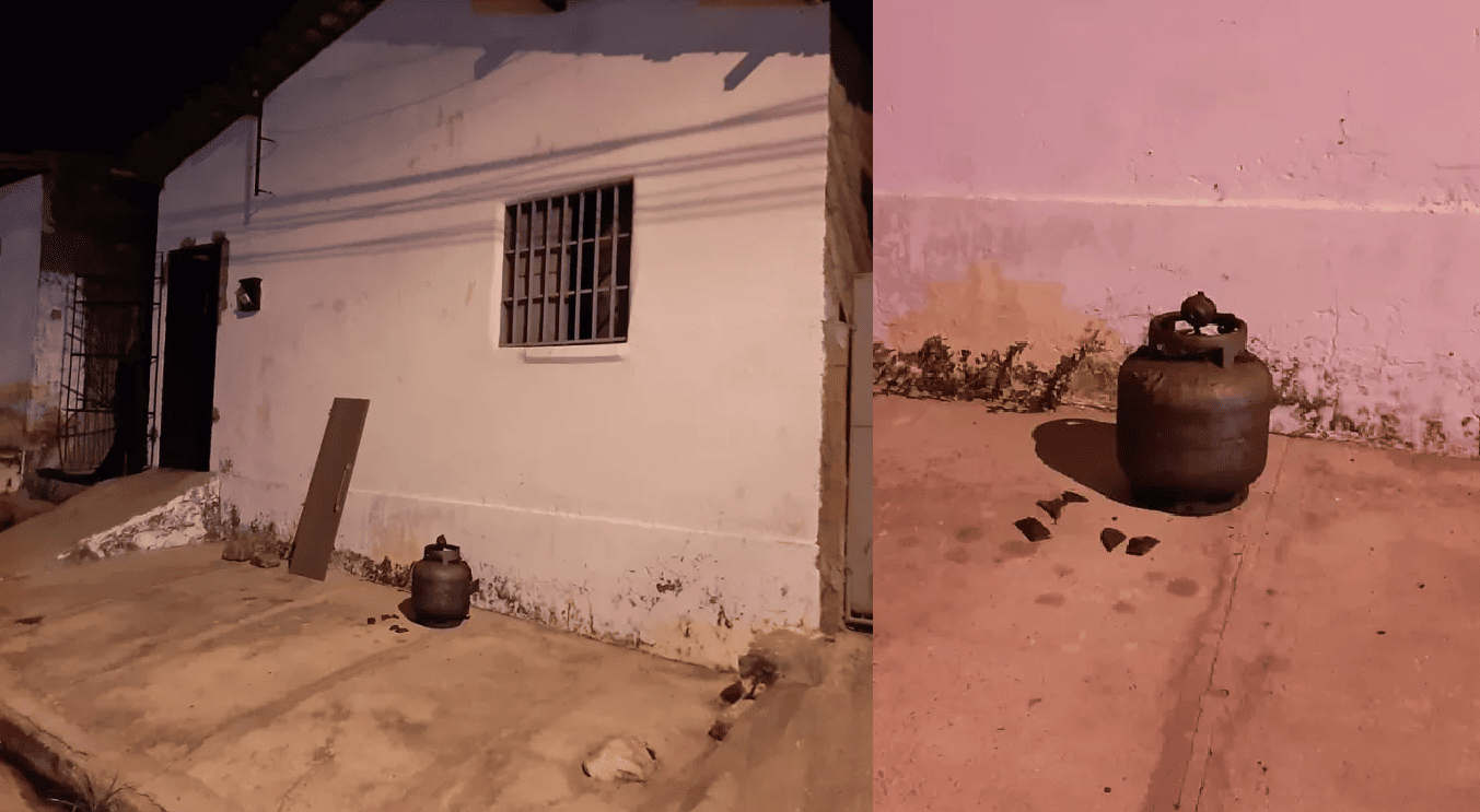 Casa pega fogo no bairro Lourival Parente