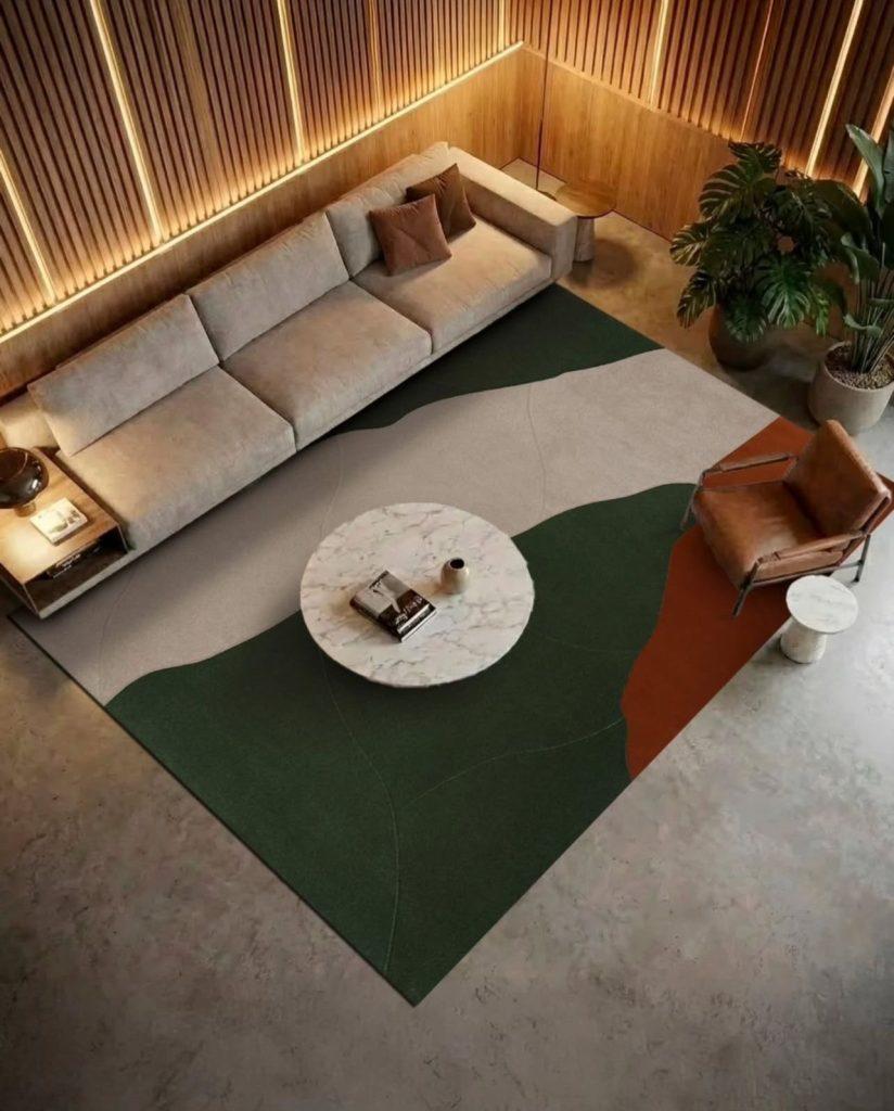 Encontro dos rios Parnaíba e Balsas inspirou tapete do arquiteto Aloísio Evangelista e integra o projeto “Abraça Brasil, Terra da Gente”, da marca Tapetah