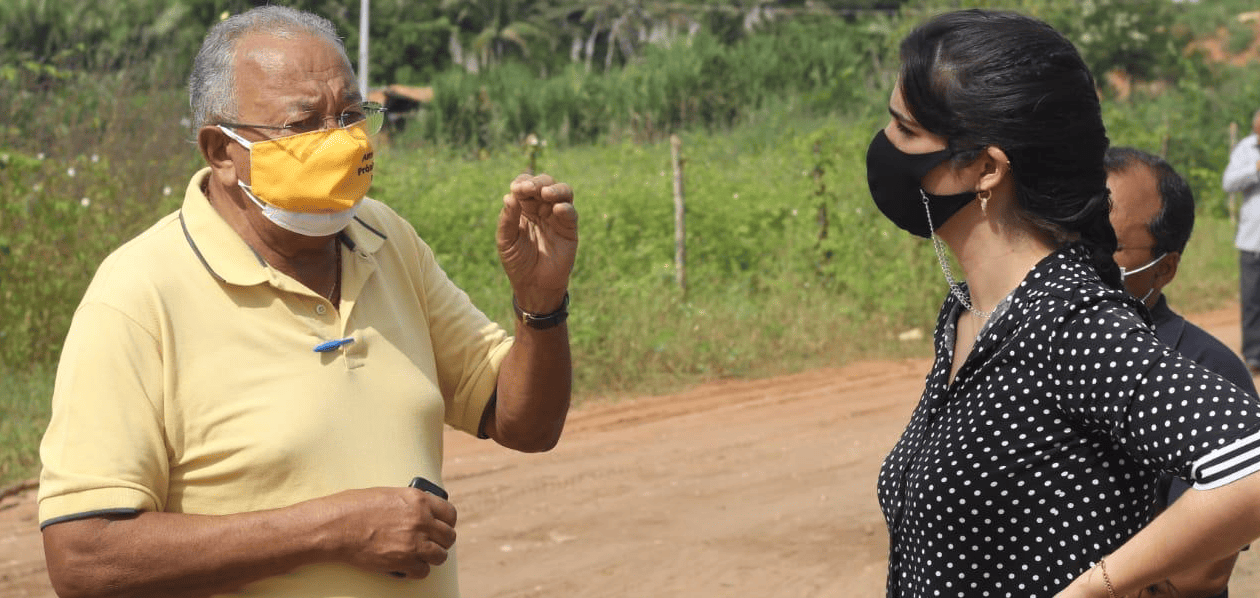 Prefeito Dr. Pessoa e vereadora Thanandra Sarapatinha