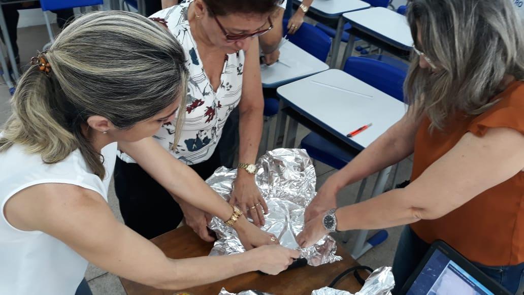 Professores em projeto de aprendizagem