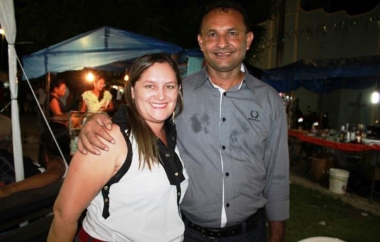 Waldemir Alves da Silva e a esposa Luciene Alves