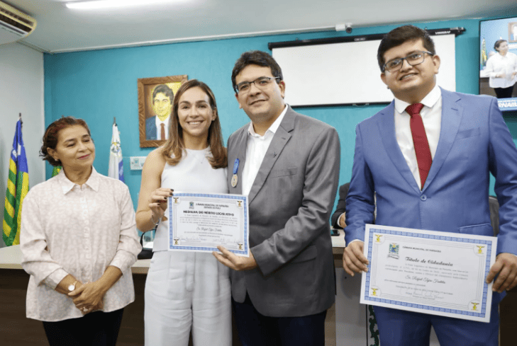 Rafael Fonteles recebe título de cidadania