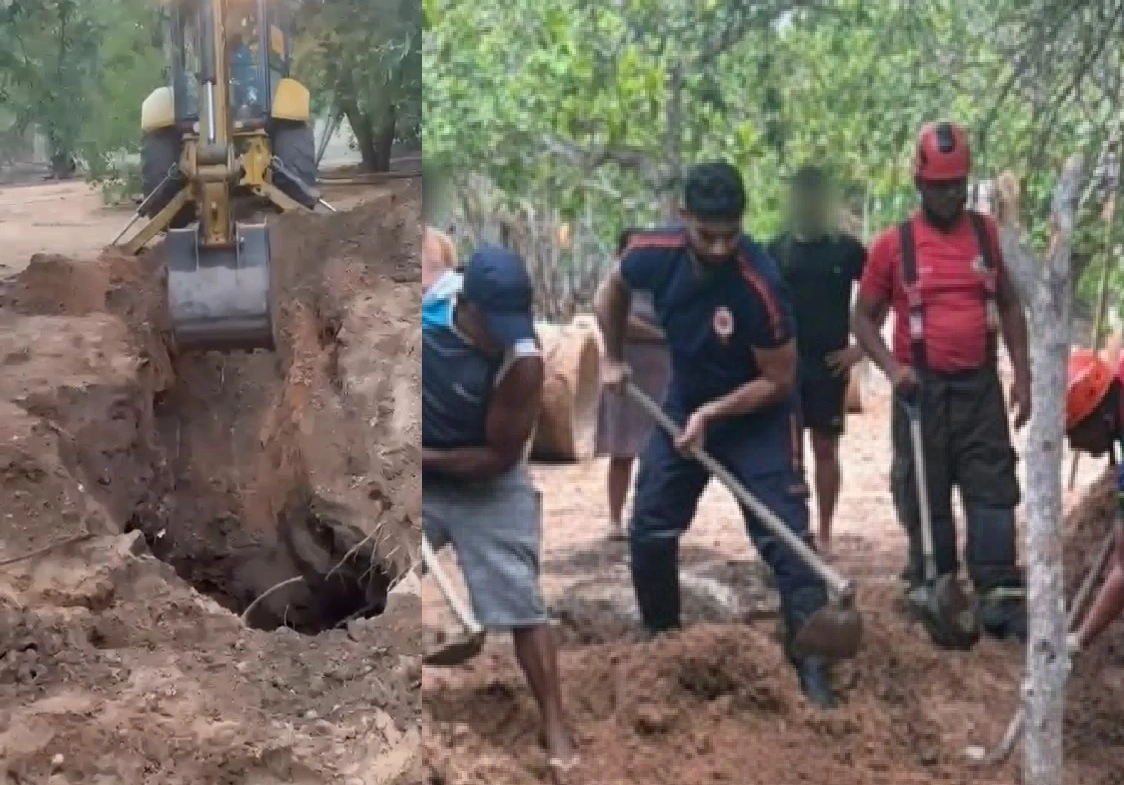 Resgate falhou e trabalhador teve a cabeça decepada