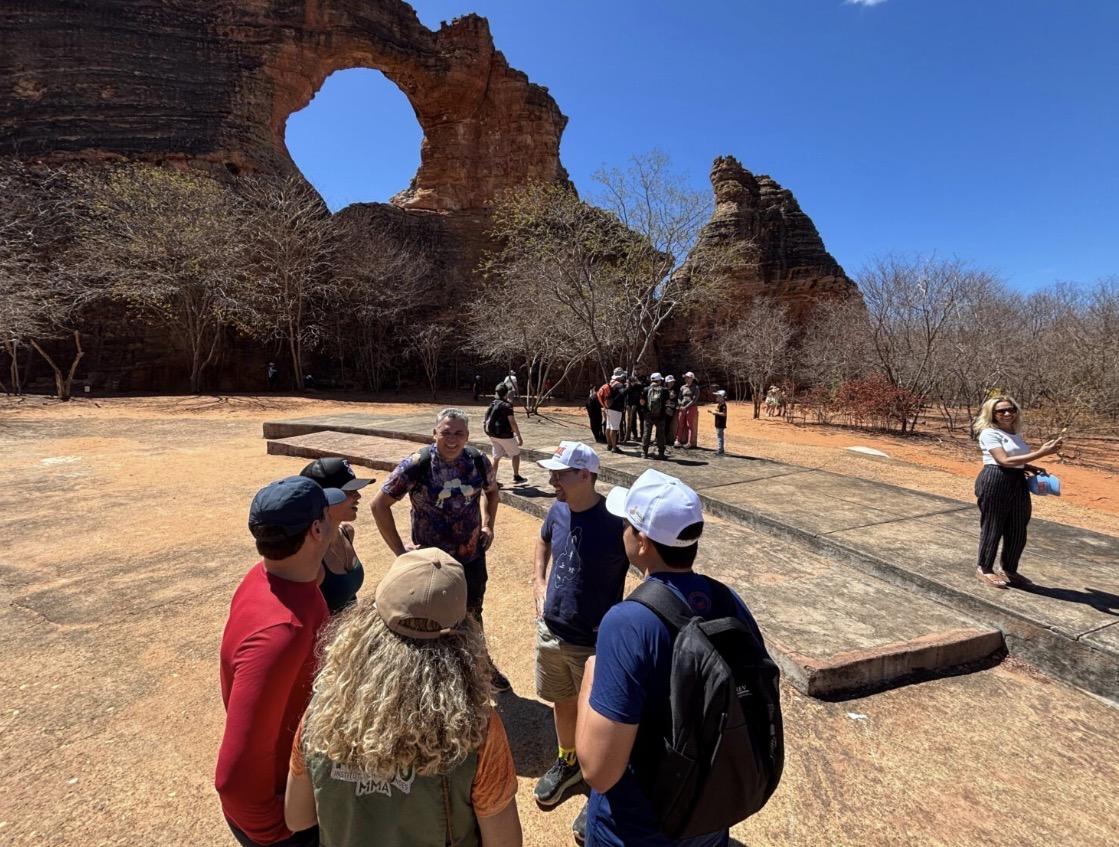 Turismo na Serra da Capivara, em São Raimundo Nonato, sul do Piauí