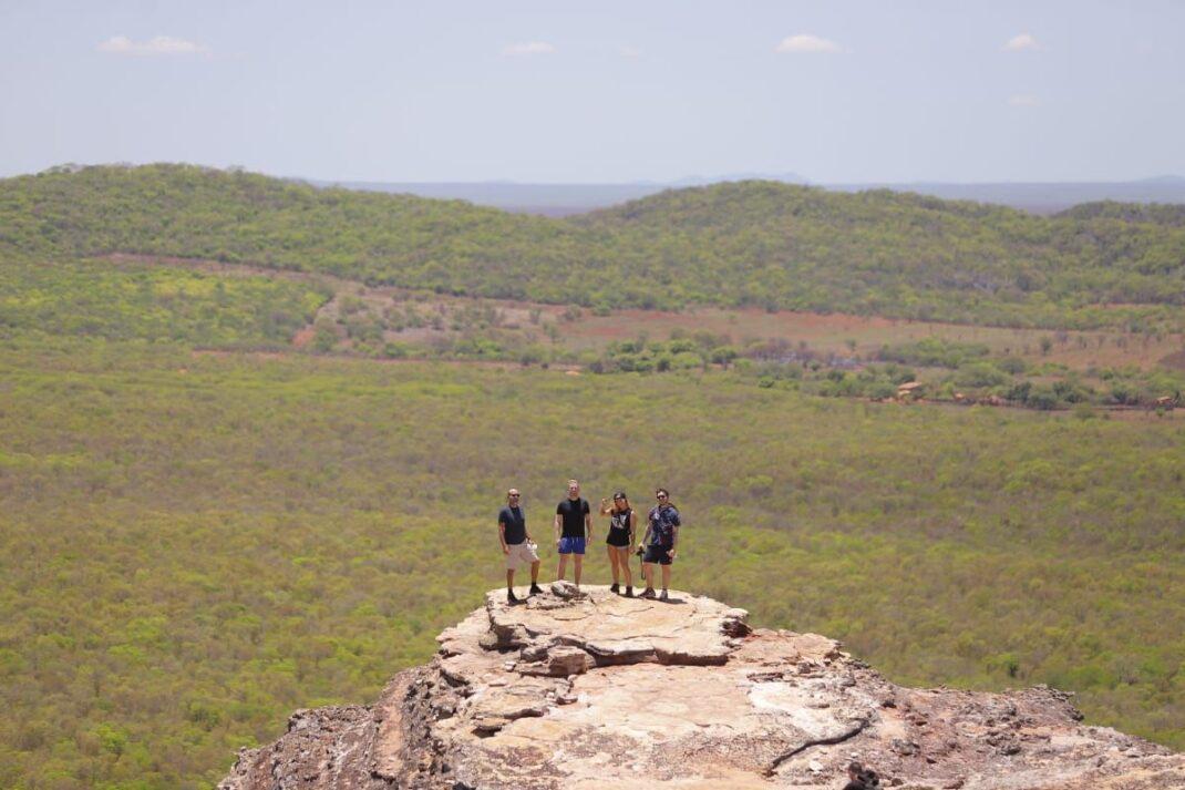 Equipe do Turistando Piauí nos Cânions do Viana