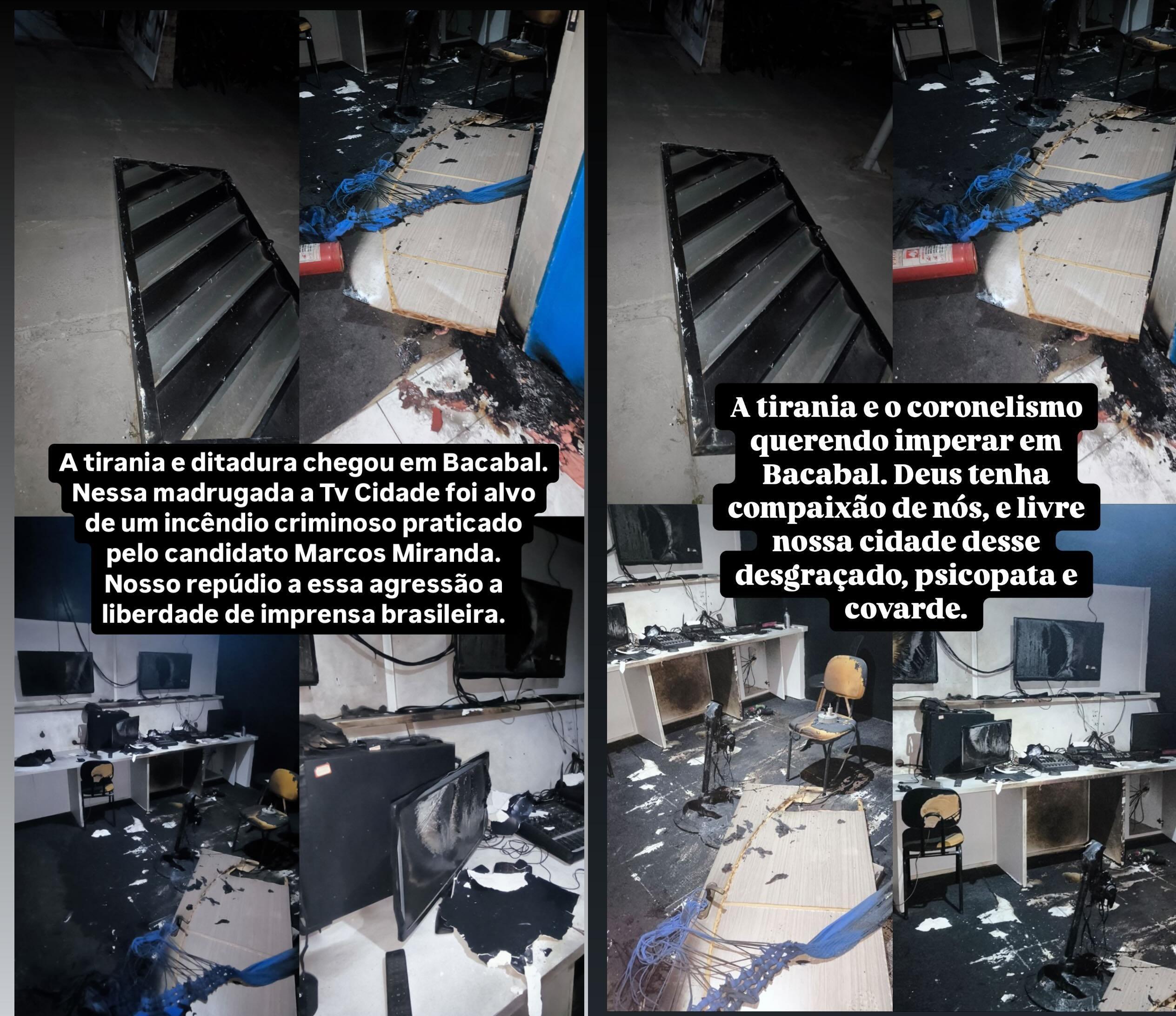 O jornalista Israel Braga usou a rede social pessoal e da emissora para denunciar o caso