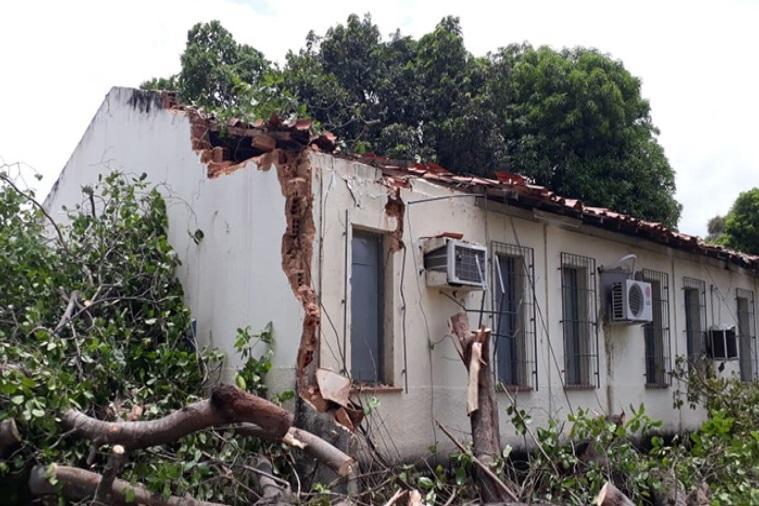 Coordenações ficaram destruídas
