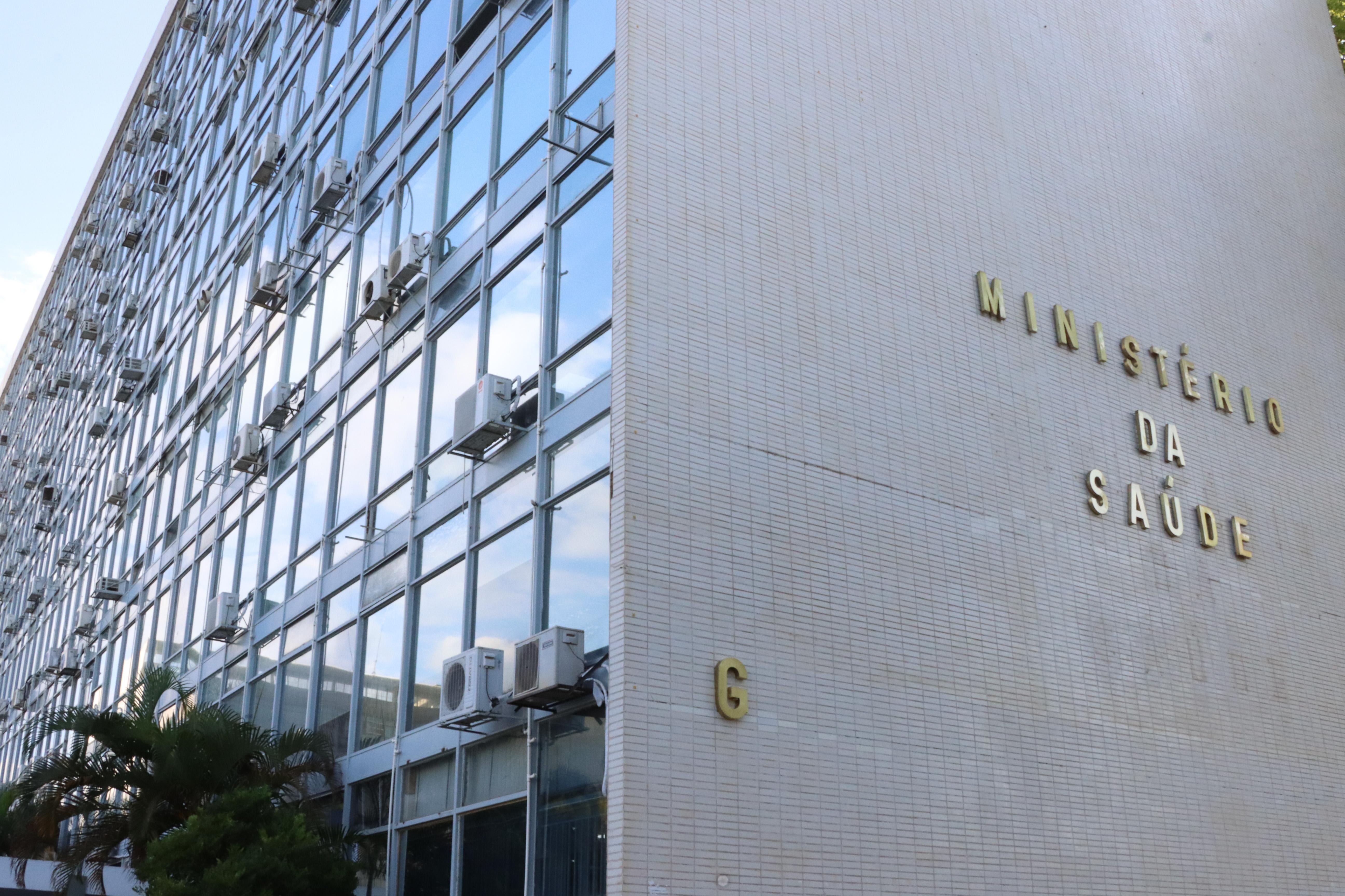 Fachada do Ministerio da Saúde