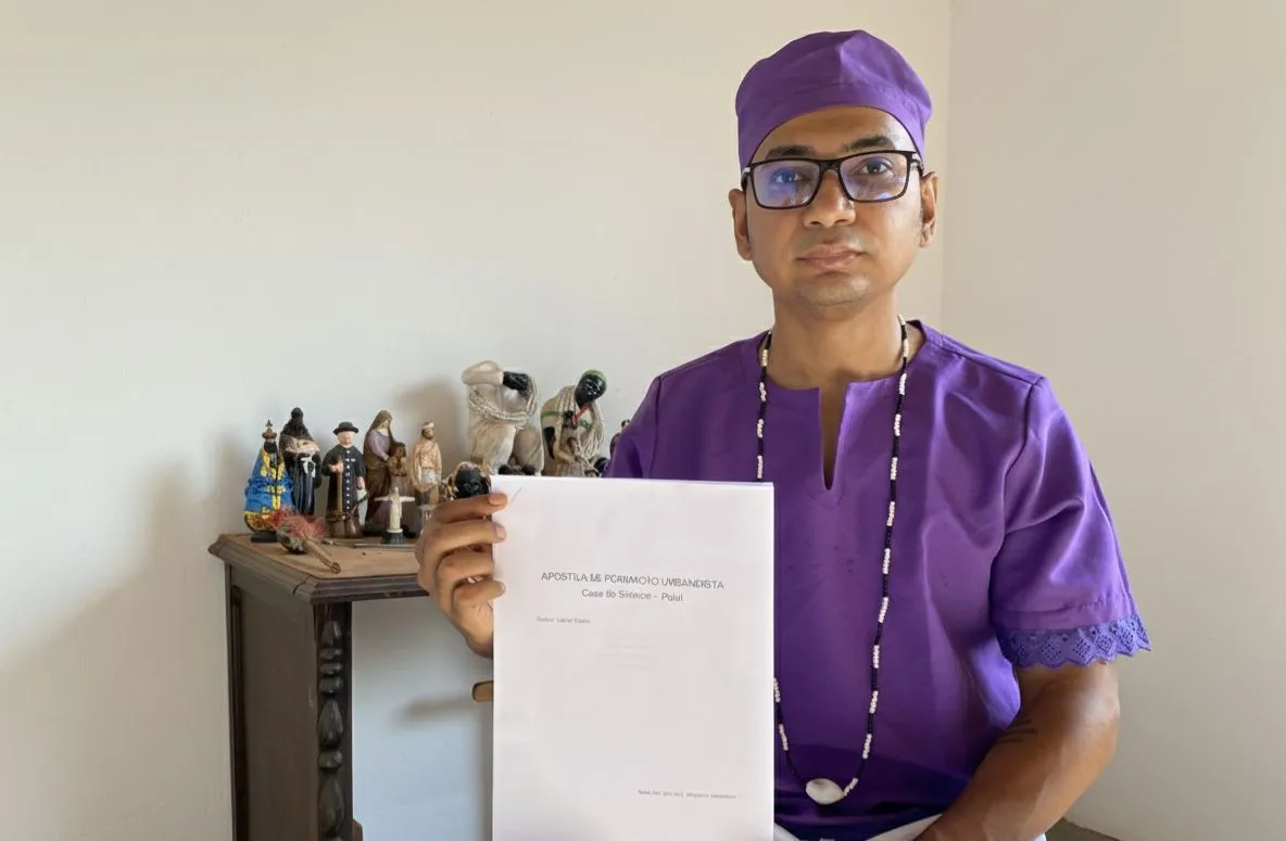 Valciãn Calixto lança curso gratuito de formação em Umbanda