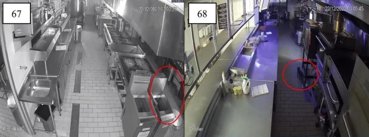 Imagem do circuito interno de segurança