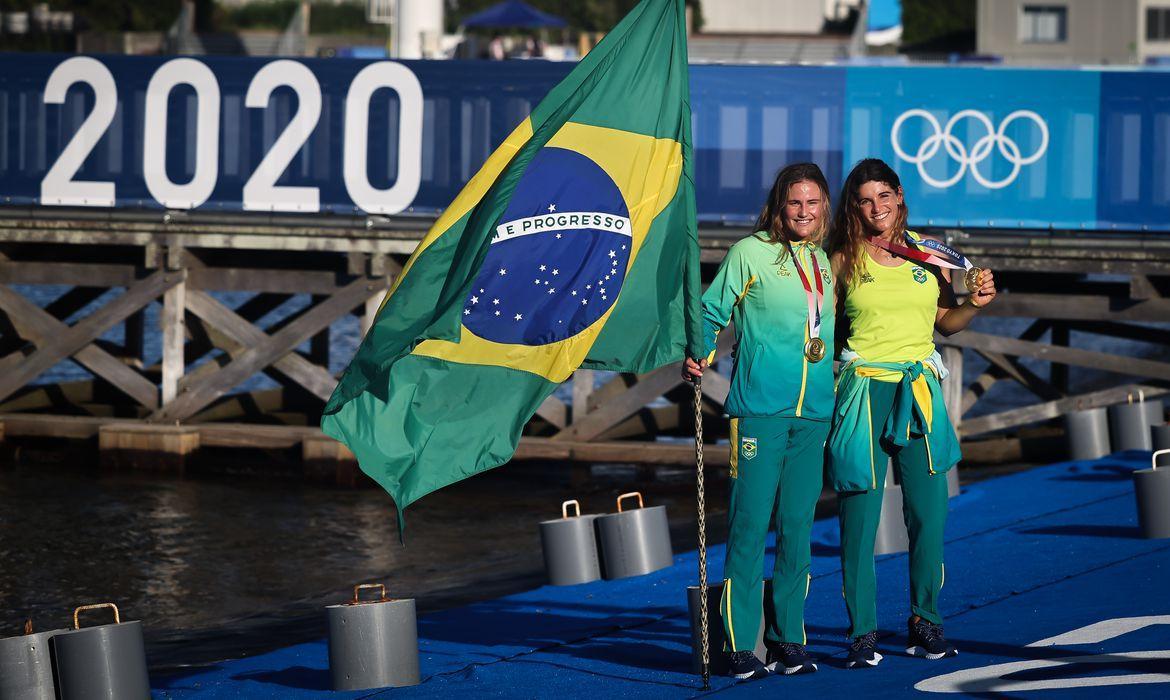 Martine Grael e Kahena Kunze