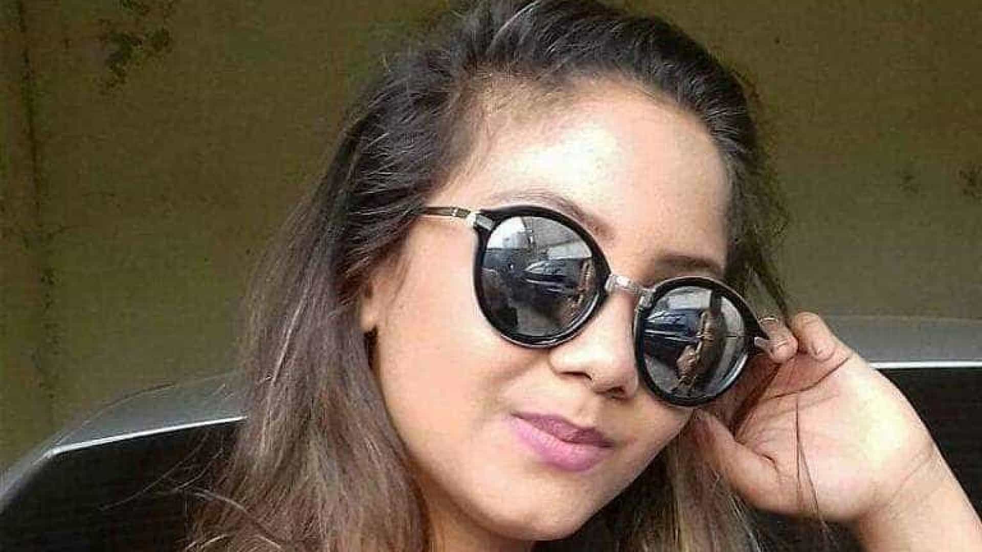 A menina Vitória Gabrielly Guimarães Vaz, de 12 anos,