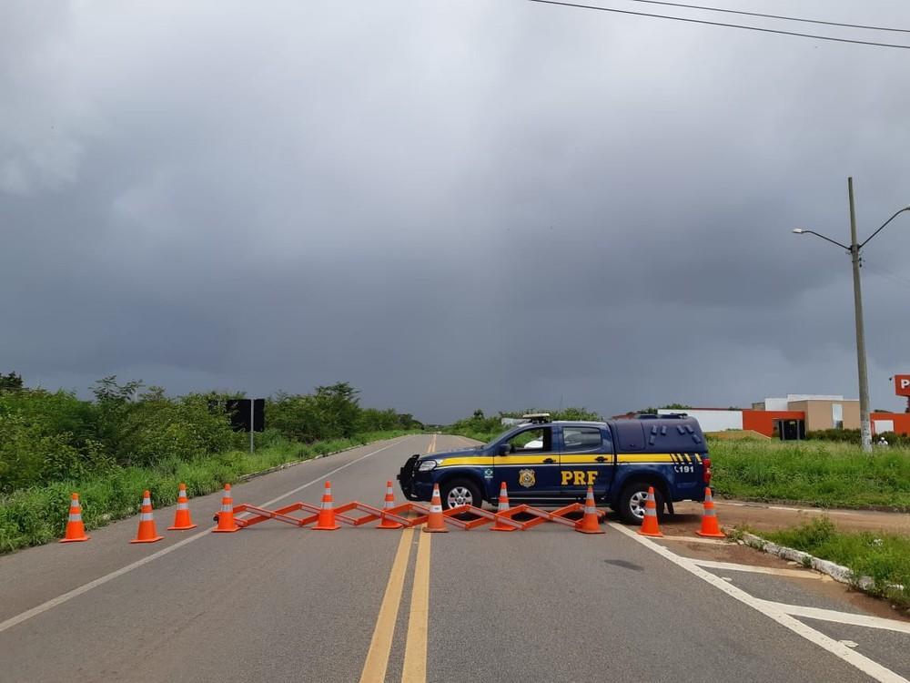 BR 343 interditada