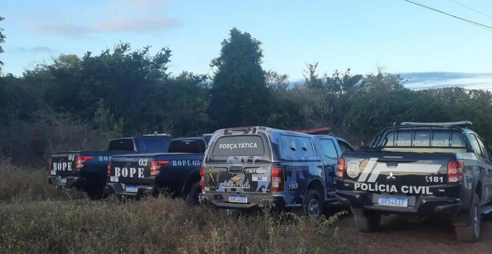 Viaturas da Polícia Militar do Piauí