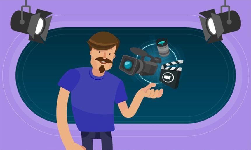 Video Maker - Foto Ilustração