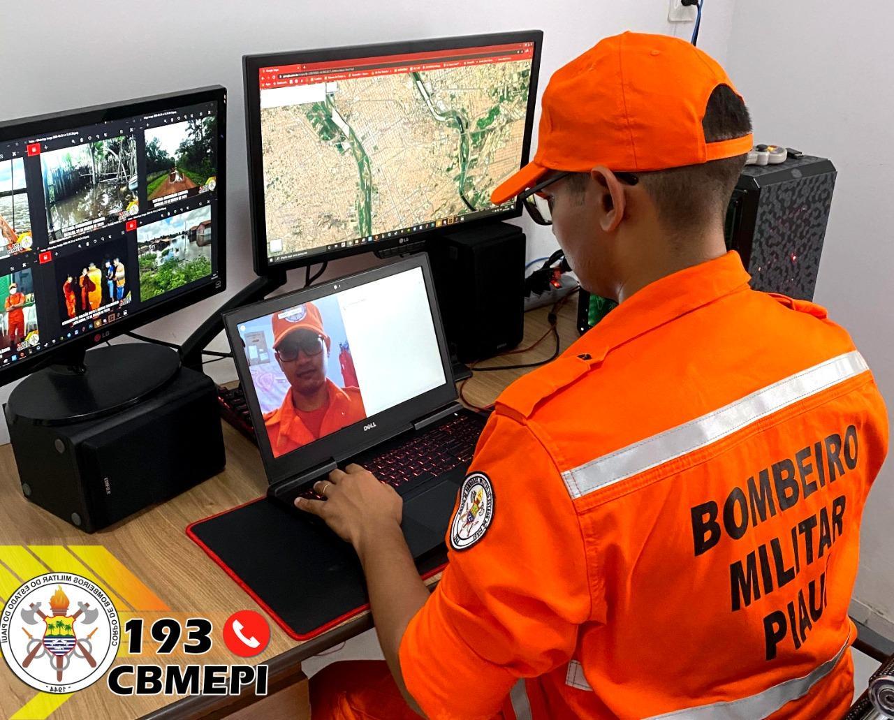 Centro de operações e comunicação do corpo de bombeiros do Piauí