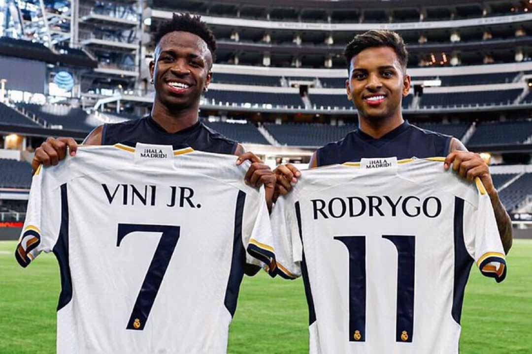 Rodrygo e Vini Jr. são convocados para jogos da seleção contra Coreia do Sul e o Japão