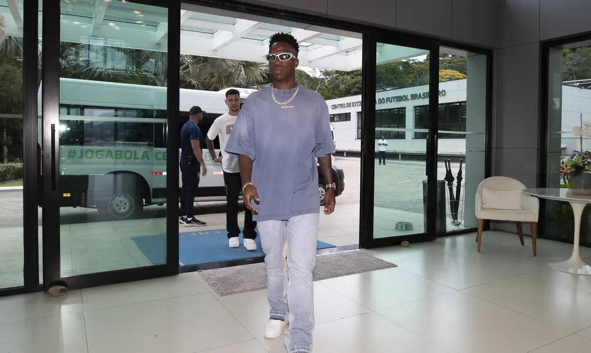 Vinicius Júnior, atleta do Real Madri e da Seleção Brasileira de futebol