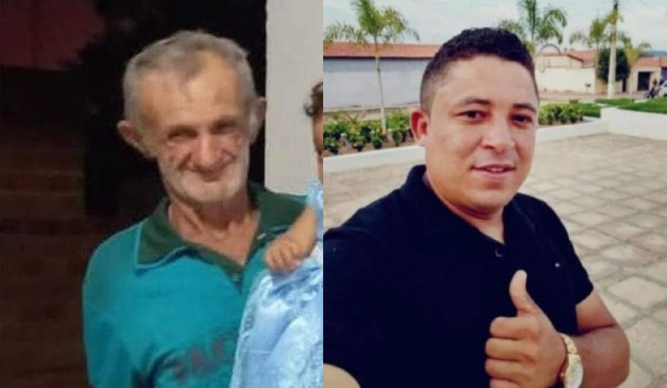 Alan e Osmundo, vítimas de acidente em Alvorada do Gurgueia
