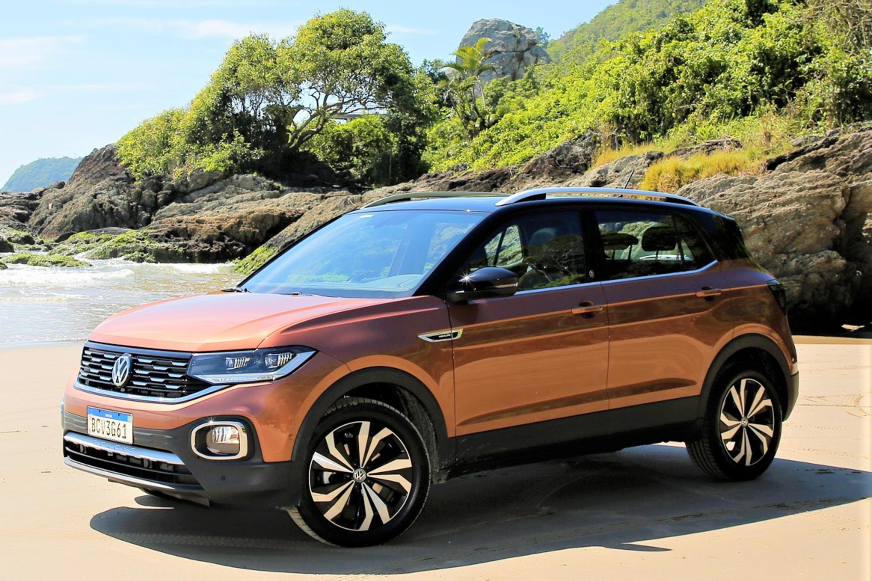 Volkswagen T-Cross, líder de vendas no Brasil em julho