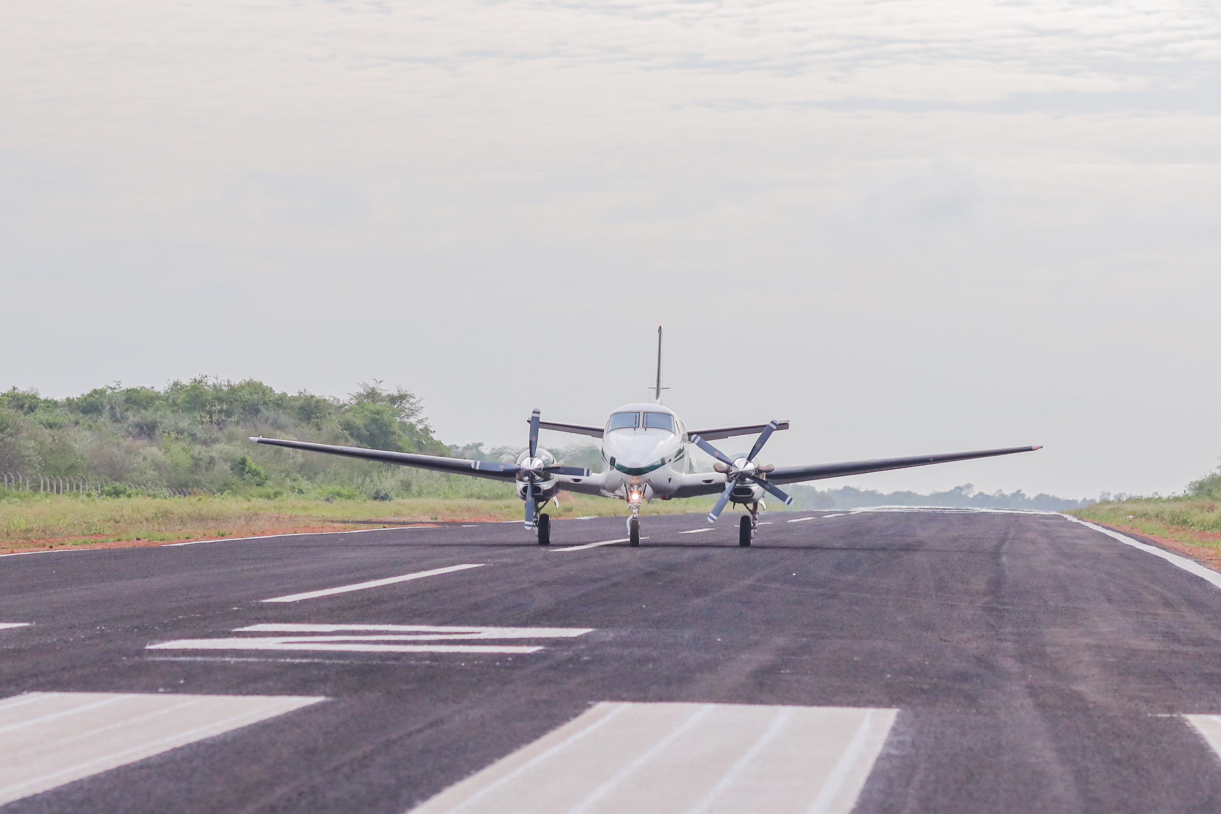 Inauguração do Aeródromo de Luzilândia