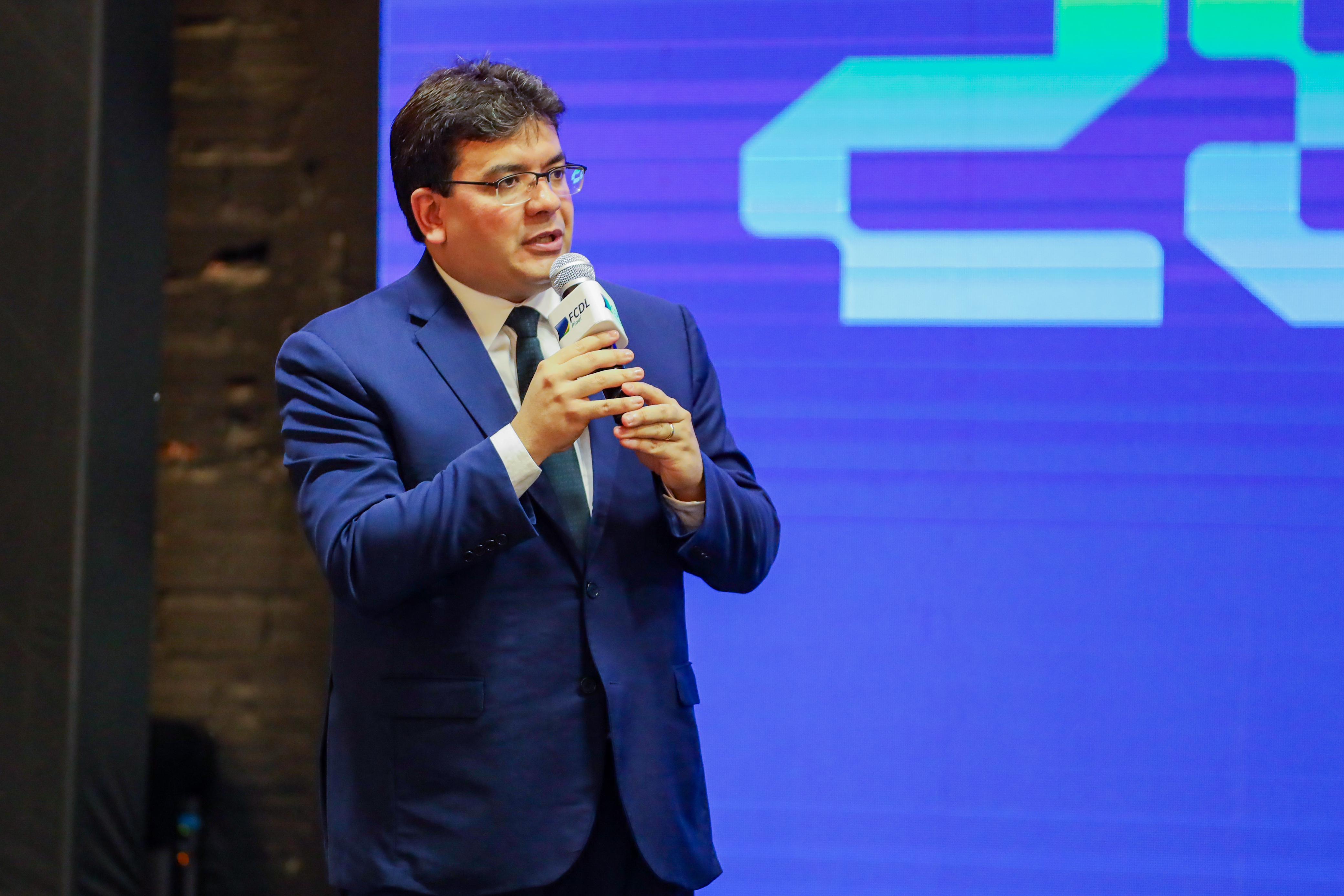 Rafael Fonteles na abertura da 28ª edição da Convenção Lojista do Piauí