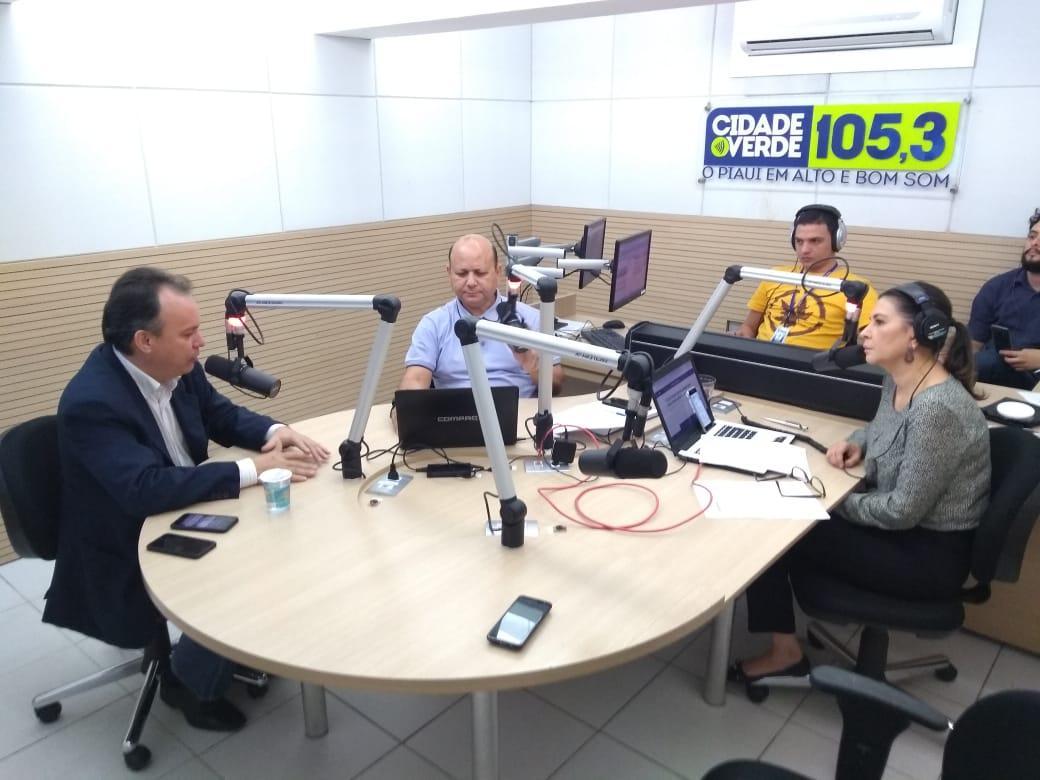 Ricardo Pontes (PiauiPrev) em entrevista a Zózimo Tavares e Najda Rodrigues